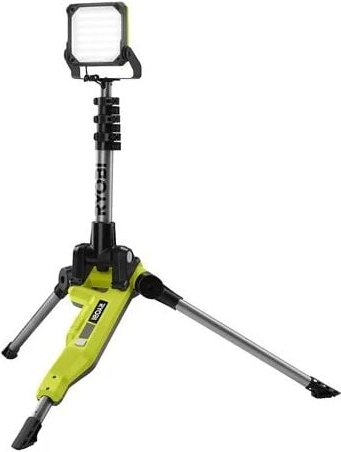Ryobi R18TL-0 Stativscheinwerfer, 18 V, ONE+ Akku, 48 LEDs, 2700 Lumen, 10 m, nur Gehäuse