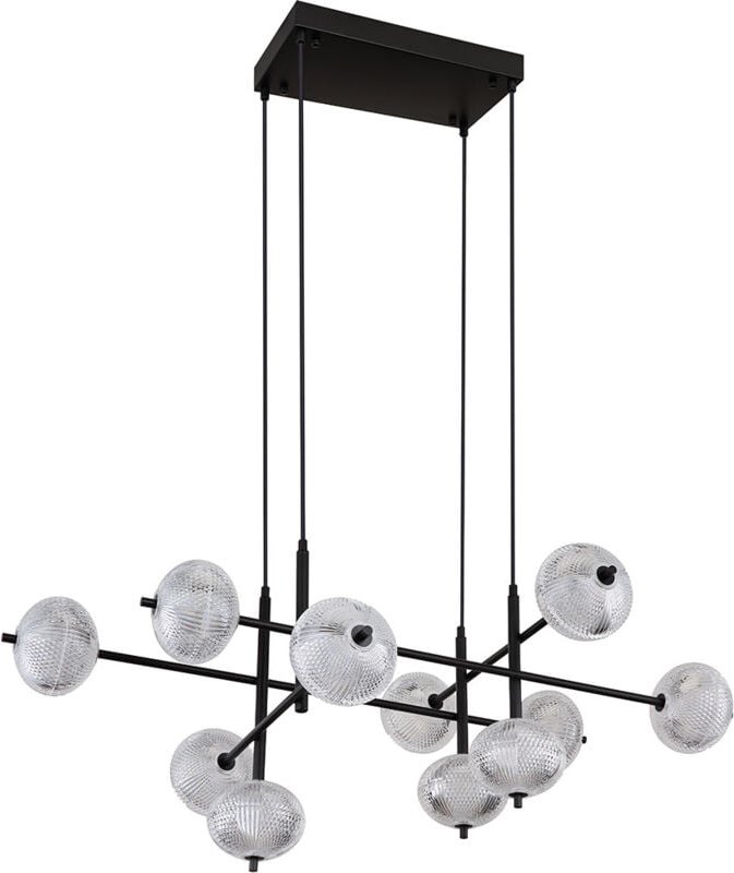 Globo - Hängelampe Pendelleuchte Esstischlampe led Tageslicht Wohnzimmerlampe h 220 cm