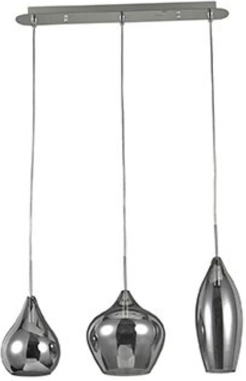 Ideal Lux Soft - 3 Licht hängende Decke Pendelleuchte Hellgrau, E14