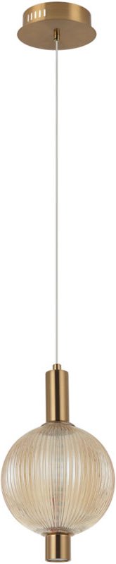 Hängelampe LENTI LED Schwarz Aluminium ITALUX PND-83631-1-AB-AMB