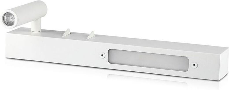 Hotel-Wandleuchte zum Lesen mit 2 LEDs 3W und 6W Farbe Weiß 3000K