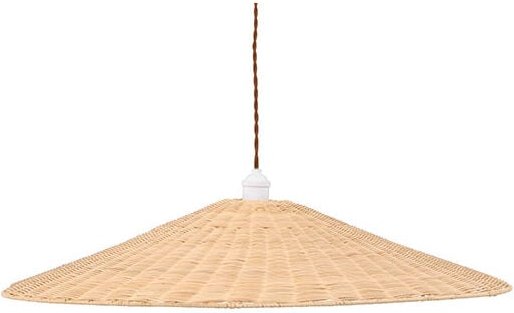 Herrestad Beleuchtung Pendelleuchte 80x80x16cm natur.