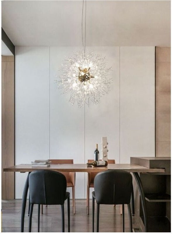 Trade Shop - moderner kronleuchter deckenleuchte feuerwerk pendelleuchte G9 LP-32 - Gold