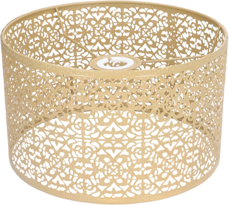 Eosnow Lampen Schatten hohl aus Metalllampenschatten E27 E14 Universelle Verwendung guter Wärme Dissipation Exquisite Ab...