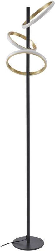 LED Stehlampe "Madu" aus Metall dimmbar für Wohnzimmer & Esszimmer von Lucande