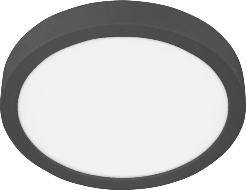 Led Außen-Aufbauleuchte Fueva 5 schwarz ø 28,5 cm neutralweiß Deckenlampen & Kronleuchter - Eglo