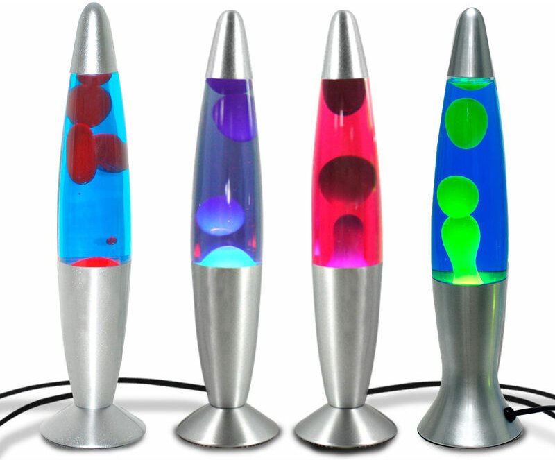 Signes Grimalt Möbel Desktop -Lampe Lavas Set 4 U Multicolor -Lampen 9x9x35cm 83637