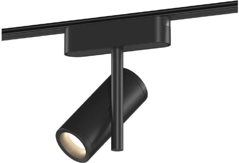 Efectoled - LED-Strahler Quarz Magnetschiene 25mm SuperSlim 8W 48V Schwarz 4000K Neutralweiß