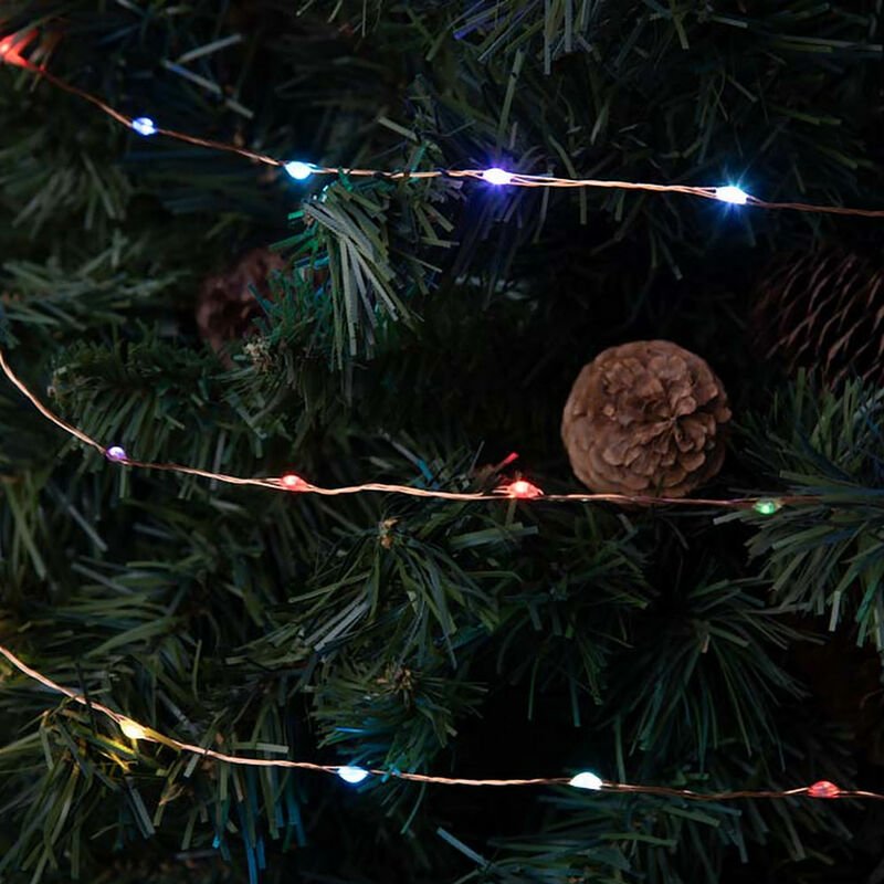 Lotti - Catena Lineare Micro Luci a Led Serie 'M-Mh' 400 Led Rgb - 24 Mt. (24+4)