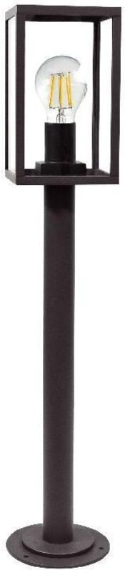 Malmo E27 68 cm IP44 schwarz Goldlux Garten-Stehleuchte