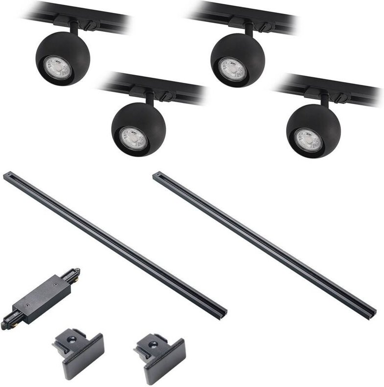 Stromschienenleuchte "Linaro" aus Metall für Flur & Treppenhaus von Lindby