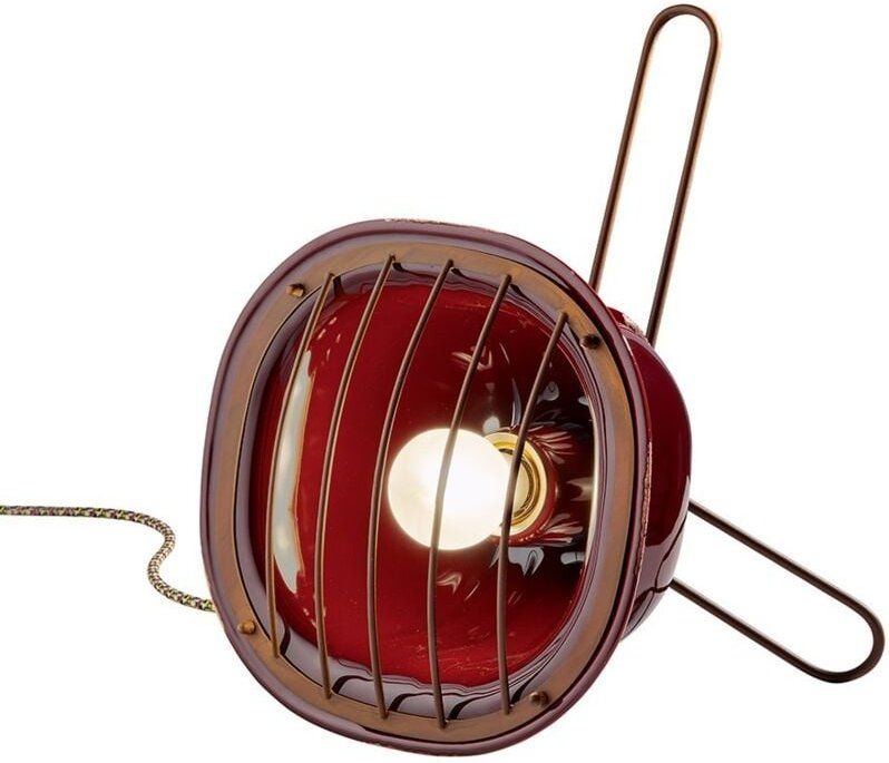 RETRO' INDUSTRIAL C1655, Tischlampe, Ferroluce