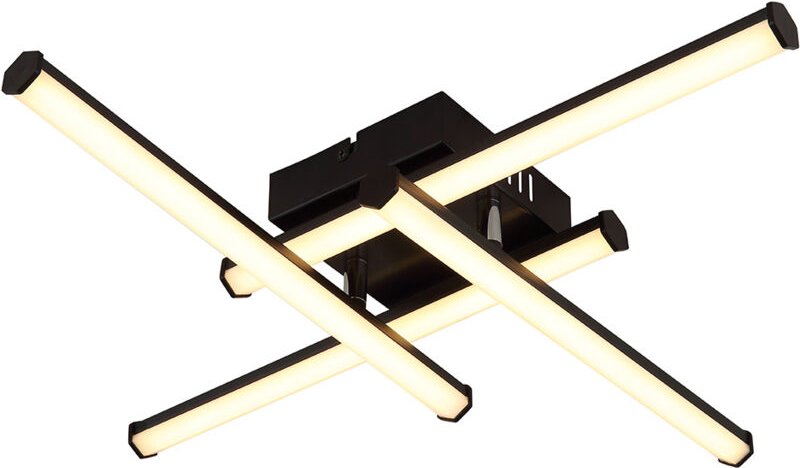 Deckenlampe Deckenleuchte Designlampe led Wohnzimmerlampe schwenkbar l 50 cm