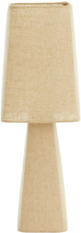 Tischlampe - Mikko - natürlich - textil - - Light&living