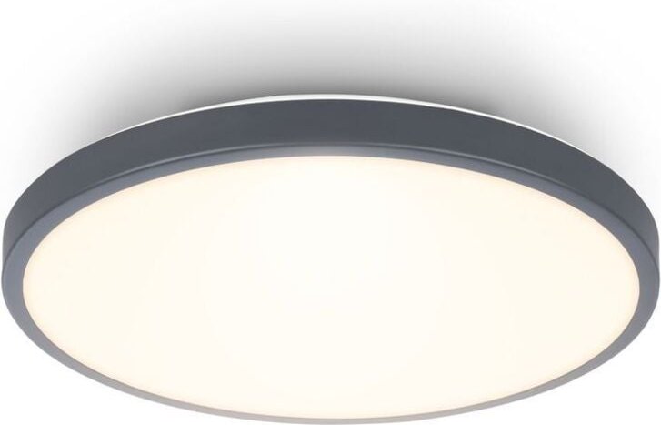 B.k.licht - led Deckenlampe Deckenleuchte Wohnzimmer Warmweiß Dekorblende Flur