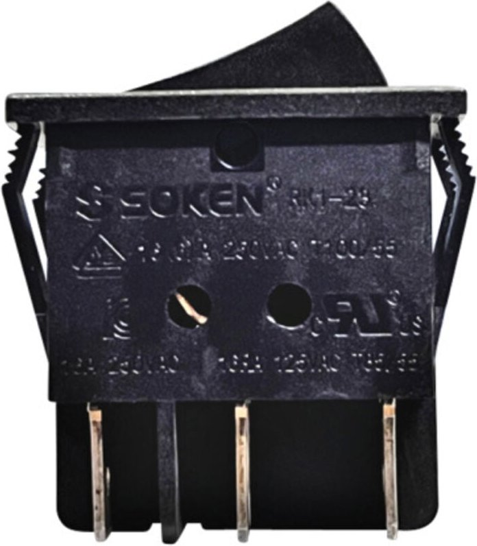 SOKEN RK1-23 Doppel Wippschalter 250V 16A 6Pin Schalter