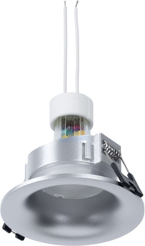 Einbaustrahler Set Ø86mm (silber) + GU10 5,4W + Fassung