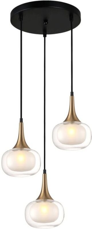 Thumbnail - Italux - Konila Moderne 3-flammige Cluster-Pendel-Deckenleuchte, G9