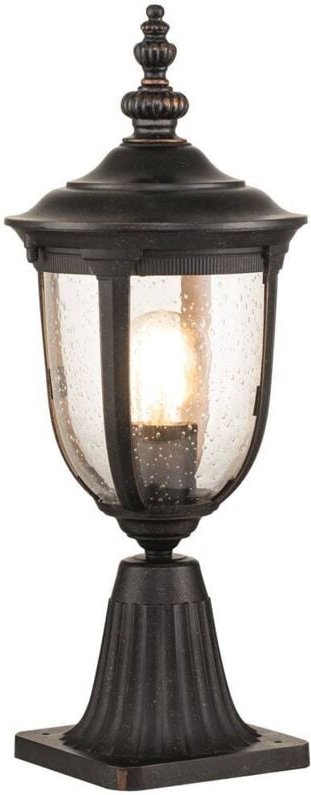 Elstead - Cleveland Outdoor-Sockelleuchte verwitterte Bronze, IP44