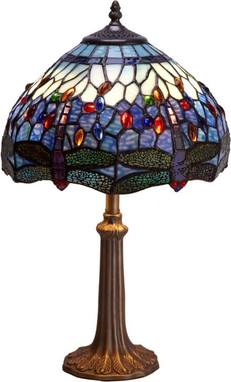 Mittlere Tischlampe, Durchmesser 30 cm, Serie Belle Epoque