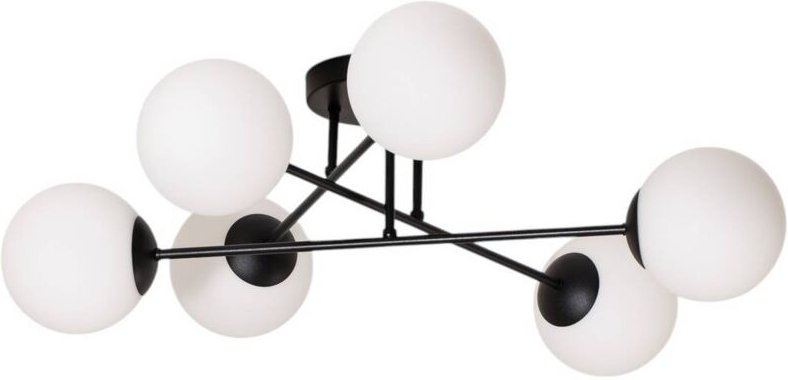 Deckenlampe "Glassy" aus Glas für Wohnzimmer & Esszimmer von Euluna