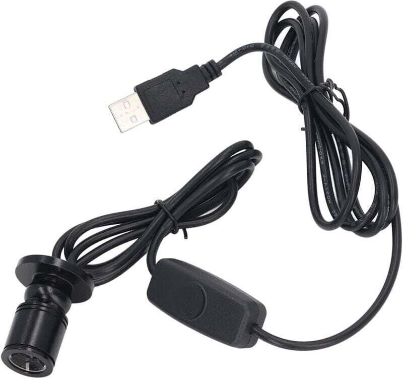 Mini-LED-Strahler, offene Montage, dimmbar, kompaktes helles Licht, Mini-USB-5V-Strahler, Augenschutz mit Kabel für Heim...