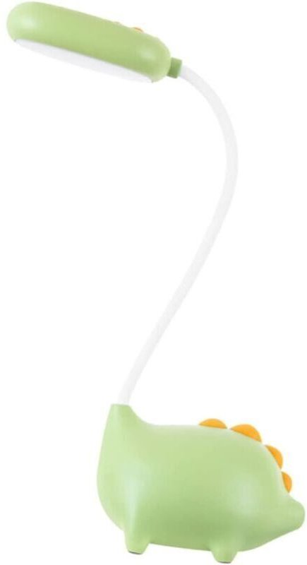 Einzigartige Schreibtischlampe in Dinosaurierform, LED-Nachtlicht für Kinder, kabelloses Laden, augenschonende Lernlampe...