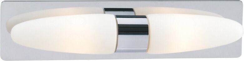 Markslojd - bullet - 2 Licht Badezimmer Wandleuchte Chrom IP44, E14