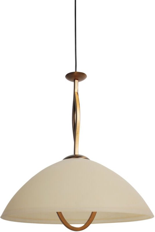 Steinhauer - hängeleuchte - Anthea - bronze - glas - E27 - 4327BR