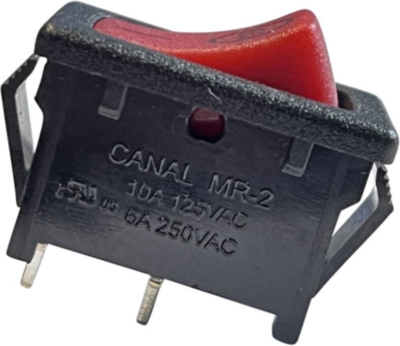 CANAL MR-2 Mini Wippschalter 250V 10A An-/Aus Kippschalter