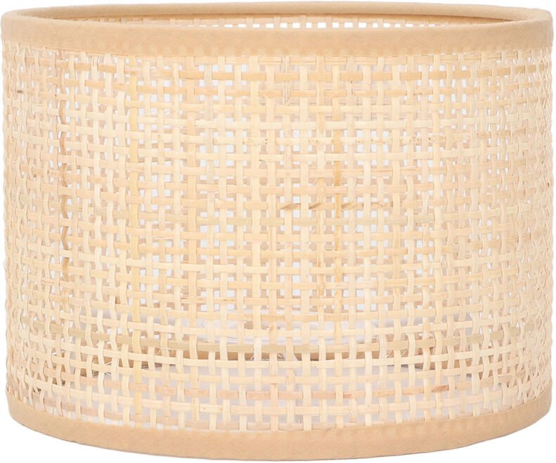 Rattan-Lampenschirm, Ersatz, gewebter Korb, Kronleuchter, Vintage-Hängetisch, Bodenlichtabdeckung, E27, E14 - Eosnow