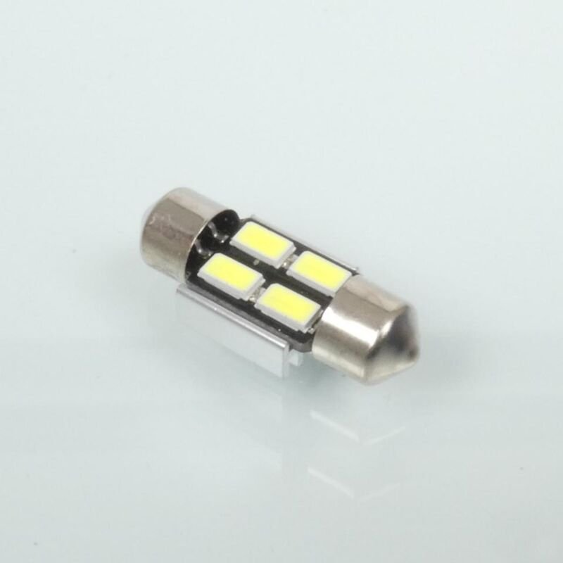 led pendelbirne 12v weiß sockel c10w canbus 100 lumen 31mm rms