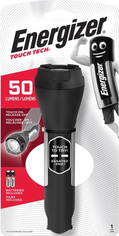 Touch Tech led Taschenlampe batteriebetrieben 50 lm 20 h 168 g - Energizer