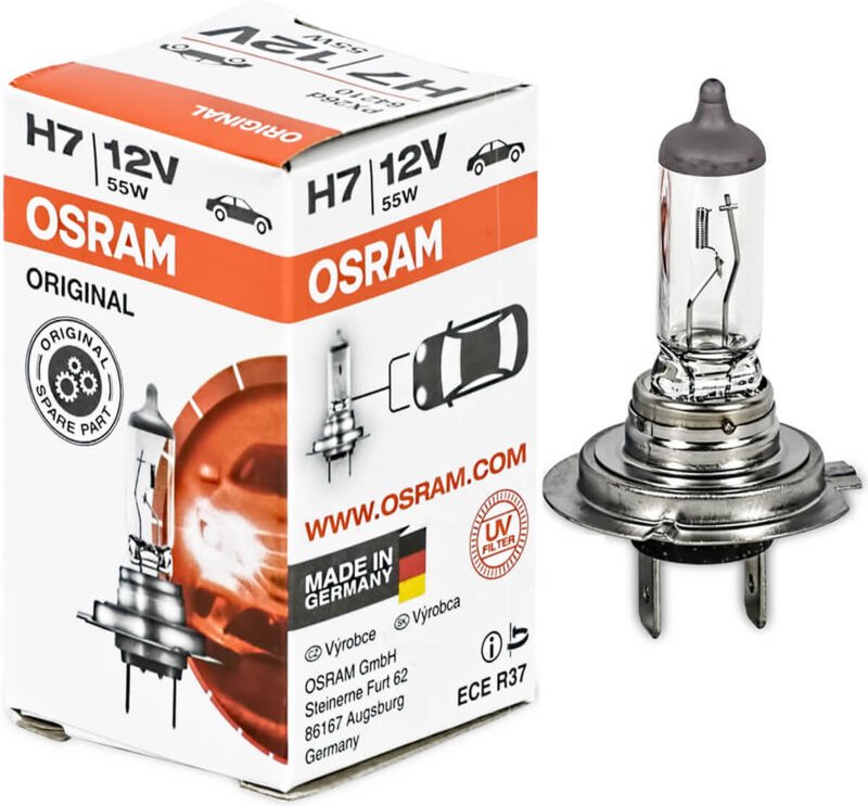 Ledvance halogen autolampe 55w 12v h7 - a64210