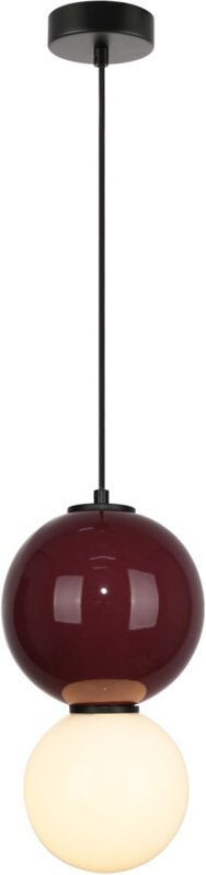 Hängelampe Pieve LED Burgunderrot ITALUX PND-95221-1M-PRP