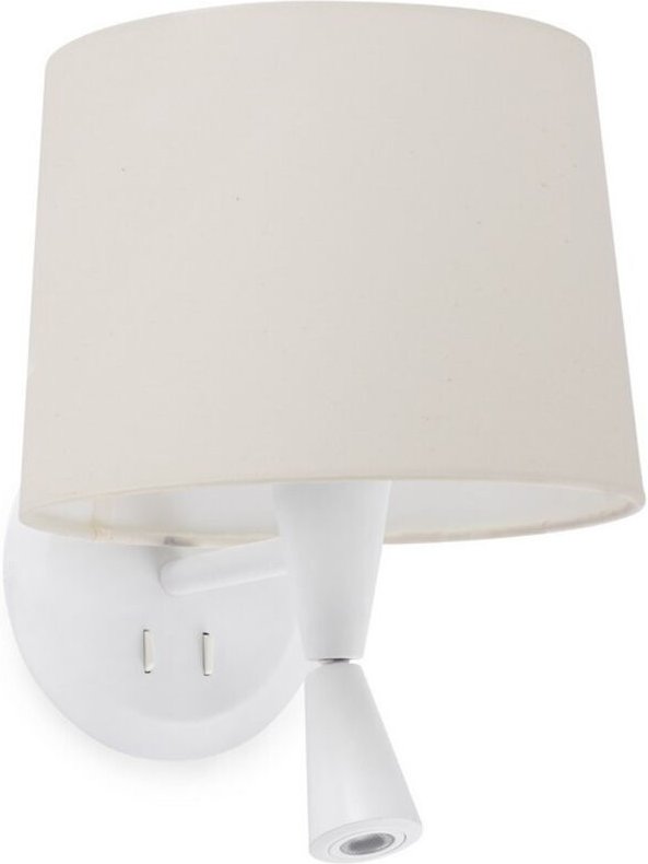 Thumbnail - Conga Wandleuchte innen mit Leser weiß/beige 64308-02