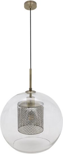 Fabrilamp - Pixie-Anhänger 1xe27 Leder regx35x35 cm