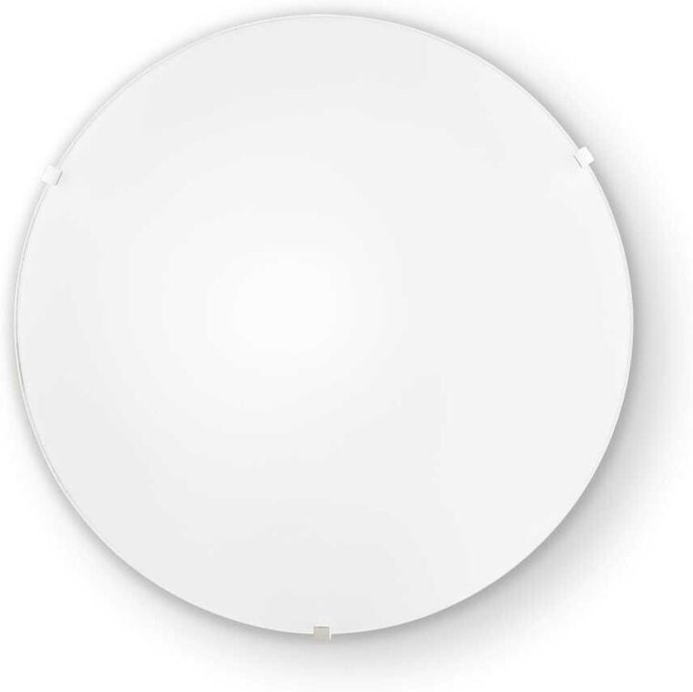 Simply - 1 Light Indoor Small Flush Light Weiß, E27 - Ideal Lux