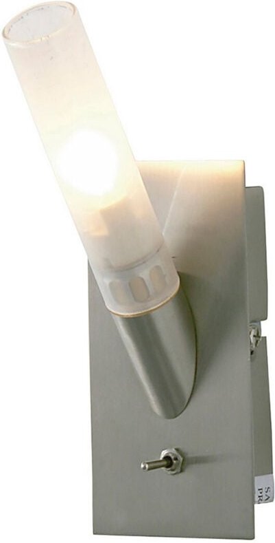 Inspired Sona Wandleuchte G9 geschaltet, satiniertes Chrom