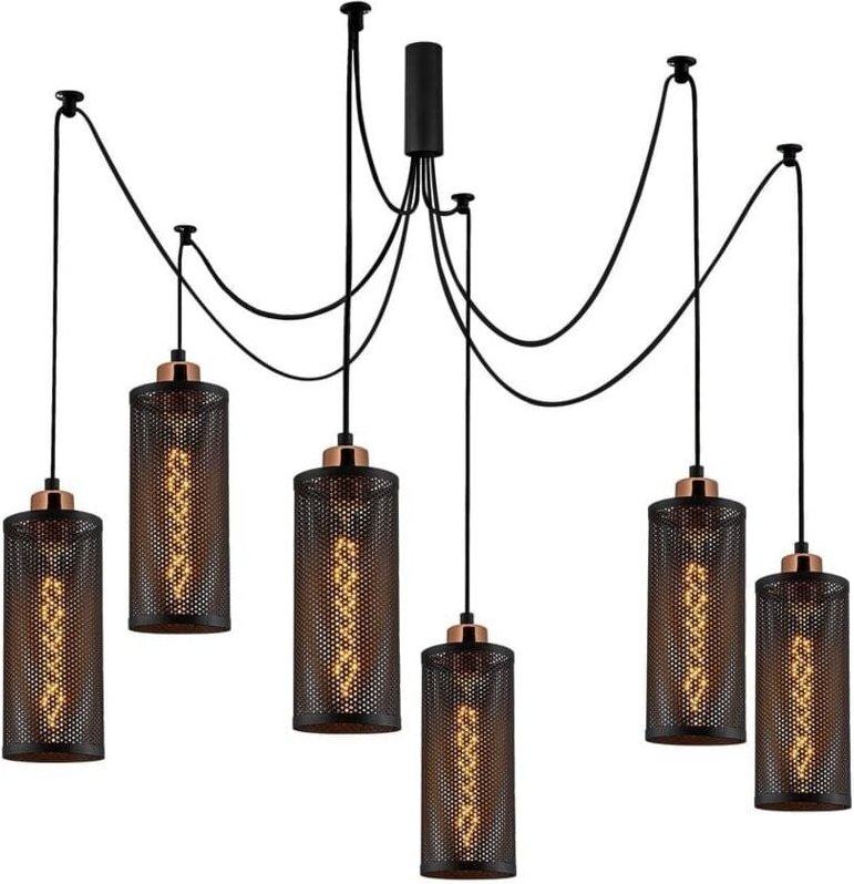 Modell 13 Pendelleuchte mit sechs Lichtern