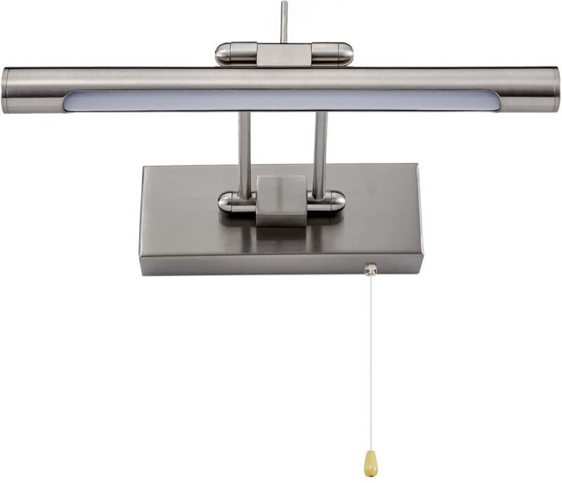 LED-Badezimmerspiegelleuchte mit Schalter - Verstellbare IP44-Wandleuchte für Schminkspiegel, 4000K, 35cm / 6W