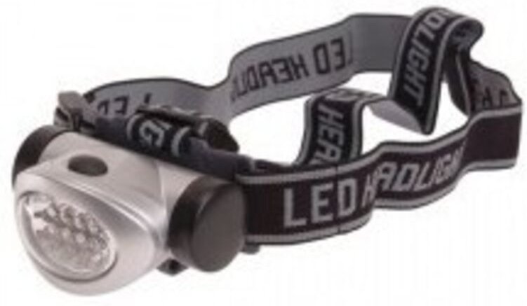 Frontlampe mit 8 LEDs – 3 Modi / LED-Kopflampe