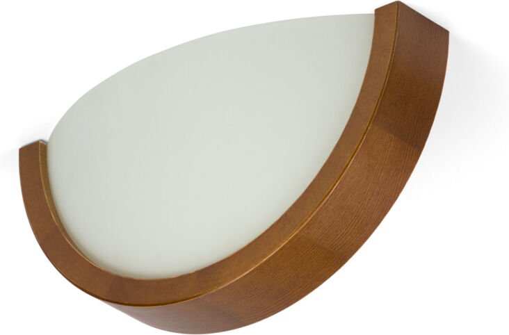 Wandleuchte aus Holz ORION 275 Rustikal Halbdeckenleuchte