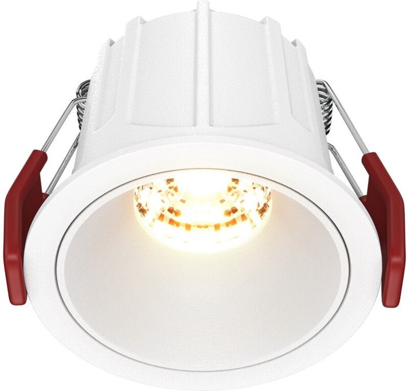 Maytoni Alfa Led Rundes Einbau-Downlight Weiß 2700K 500lm