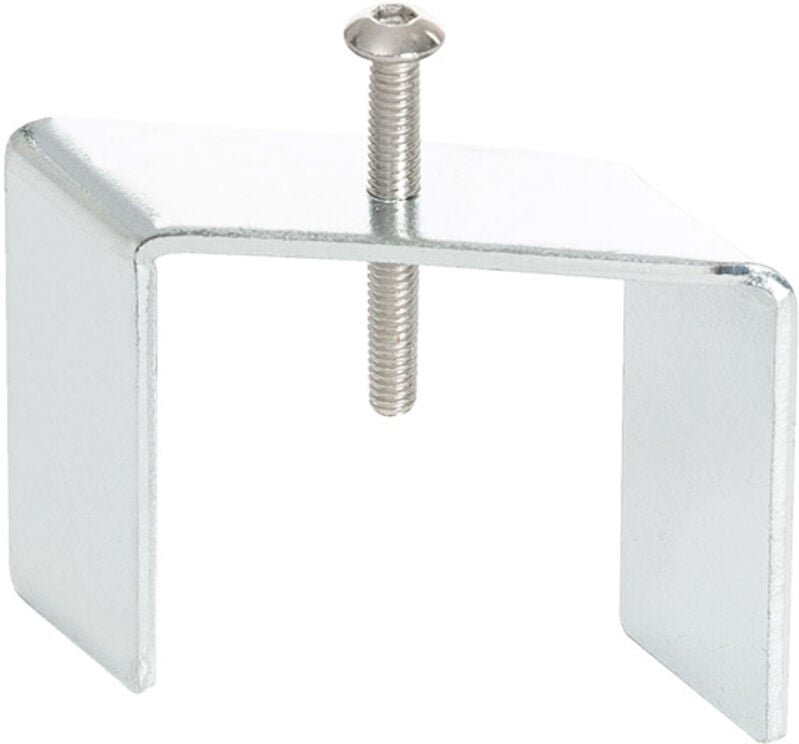 Thumbnail - Ledkia - Clip für 3-Phasenstromschiene Borgia Unterputz/ Einbau Aluminium Silbern