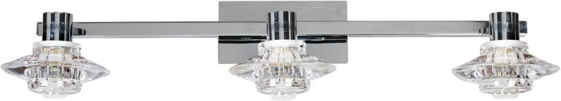 L&H 1 G9 Chrom-Candellux-Deckenleuchte 93-01859