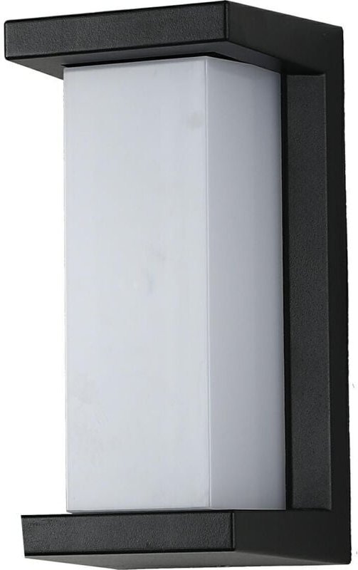 HYDRA E27 Außenwandleuchte schwarz IP54 Aluminium ID-8004 Idealed