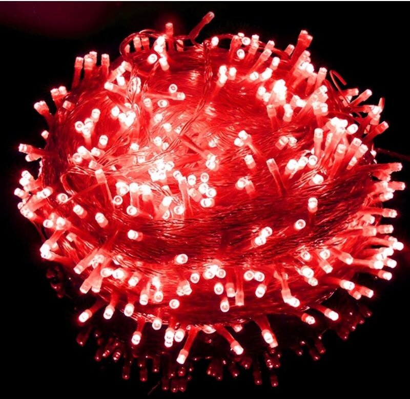 LED-Lichterketten für Heim- und Bürodekoration Dekorative Lichter für drinnen und draußen Weihnachten Diwali Hochzeit We...