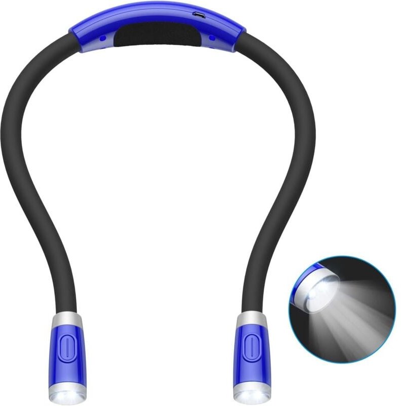 Sale Verbessertes 2025 LED-Leselicht zum Lesen im Bett, einstellbares Licht, flexibler Arm, langlebig wiederaufladbar, p...