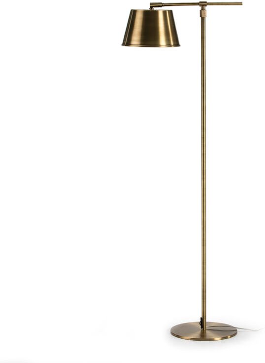Stehleuchte 42X23X149 Goldenes Metall